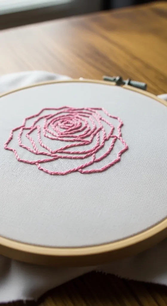 Simple Rose Outline