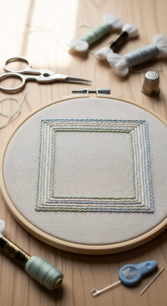 Simple Square Frame Border