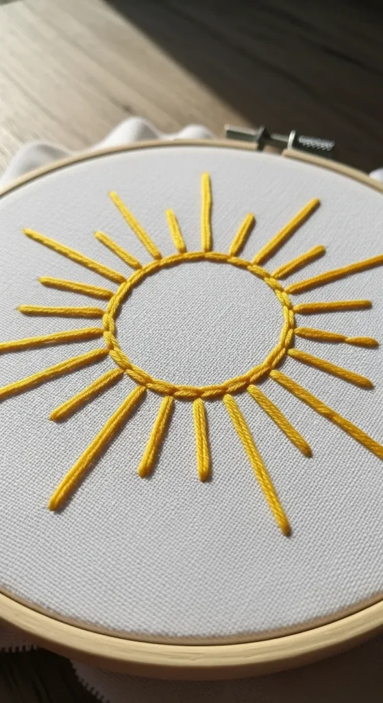 Sun Outline Design