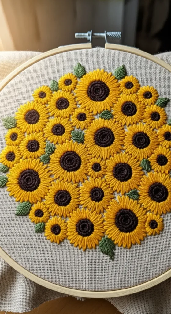 Sunflower Circle Design