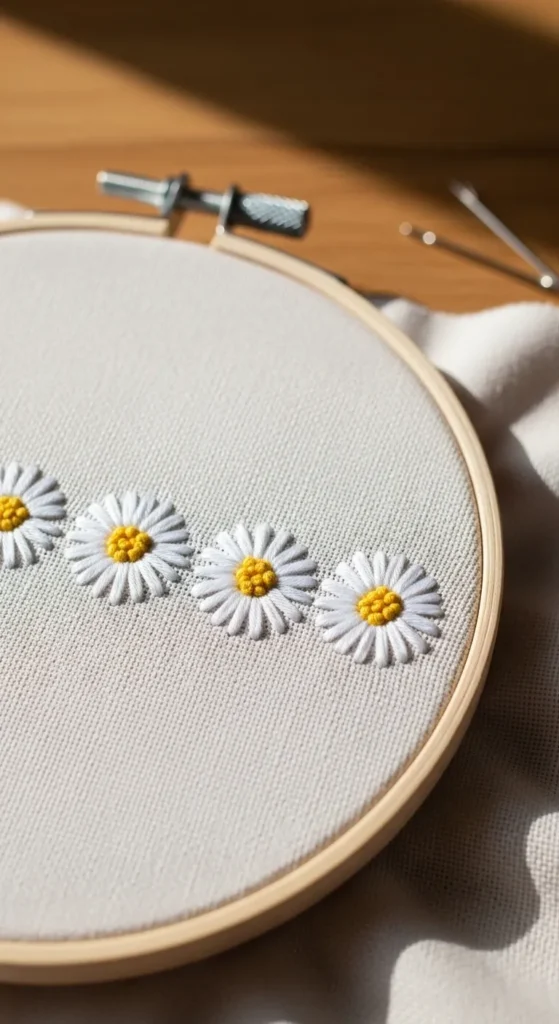 Tiny Daisy Chain Pattern