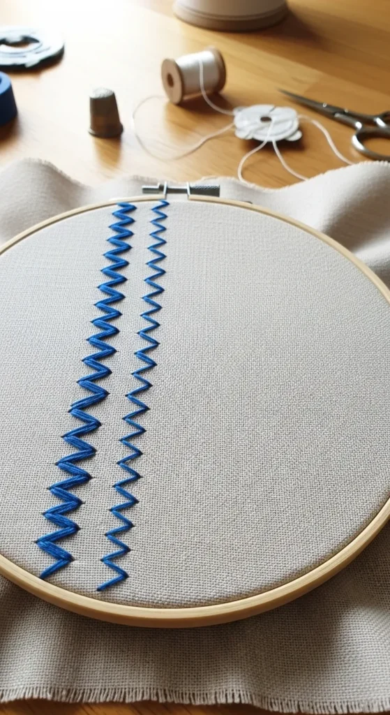 Zigzag Border Stitch