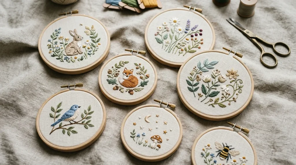 21 Magical hand embroidery motifs for Small and Versatile Stitch Inspiration