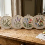 23 Aesthetic hand embroidery flower designs for Delicate and Charming Needle Art