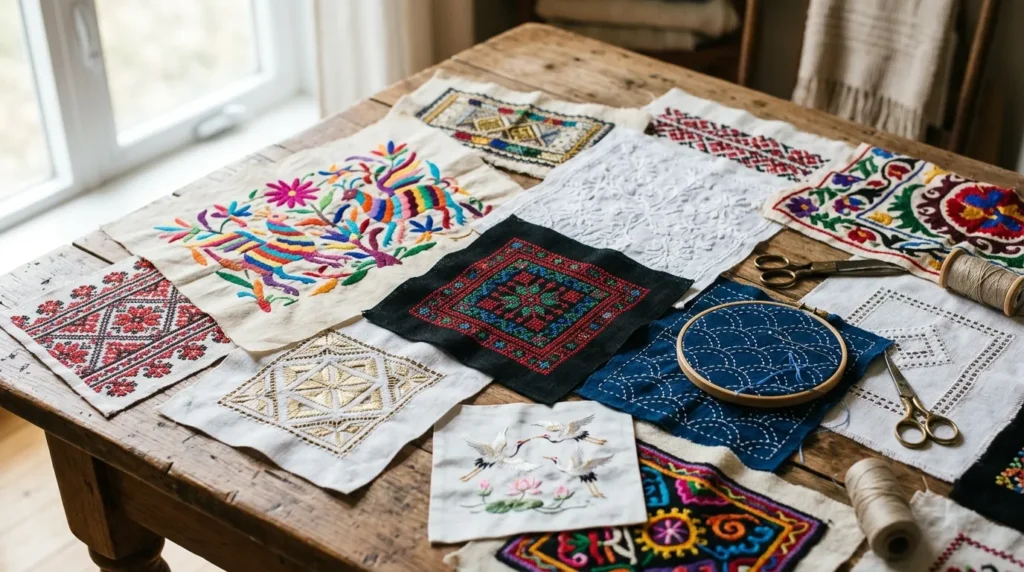 28 Unique Traditional Hand Embroidery Designs for Rich and Cultural Craft Inspiration