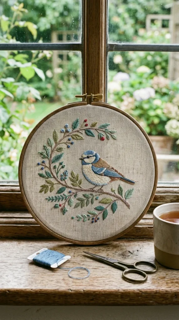 Bird on Branch Design
