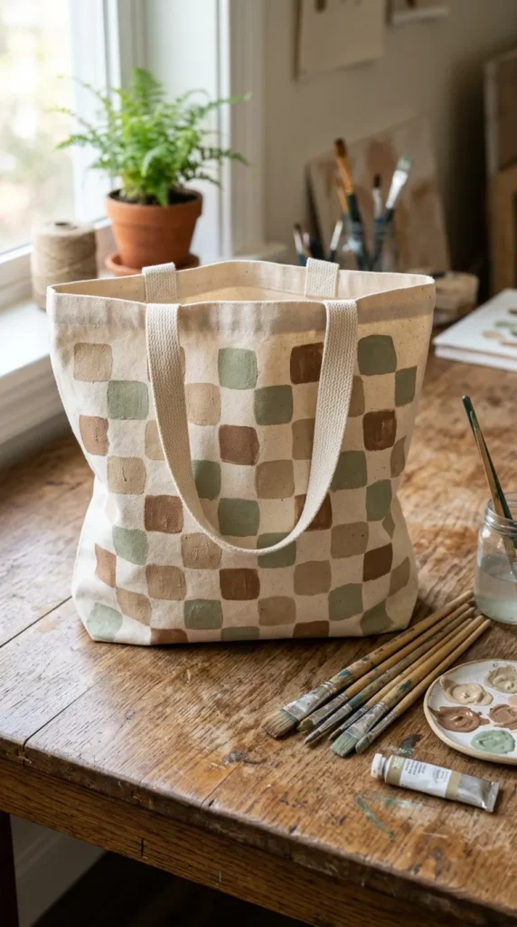 Boho Checker Pattern