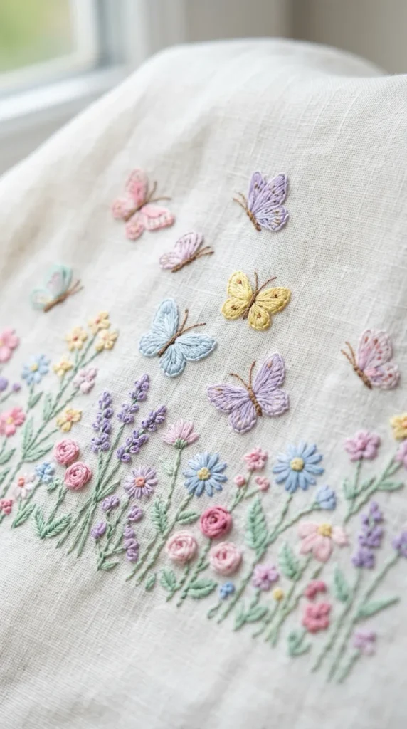  Butterfly Garden Motif