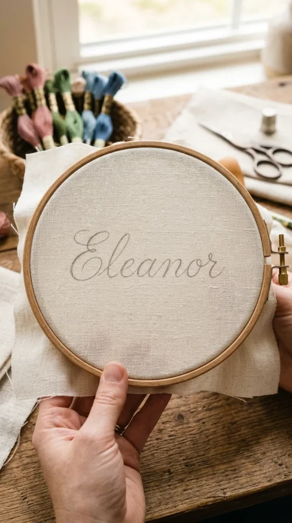 Choose and Transfer Your Name Design