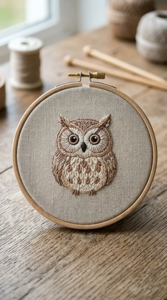 Cute Owl Mini Portrait