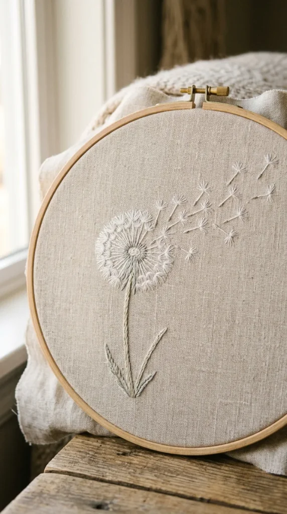 Dandelion Seed Breeze Pattern