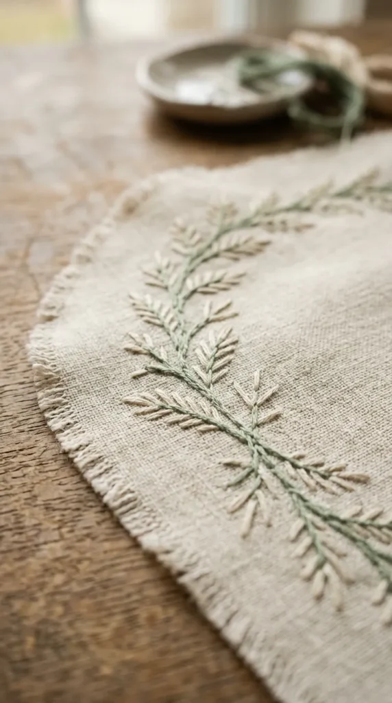  Feather Stitch Edge