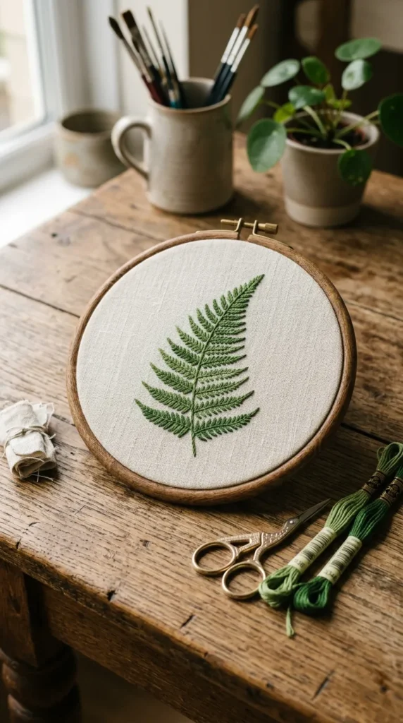 Fern Leaf Minimal Stitching