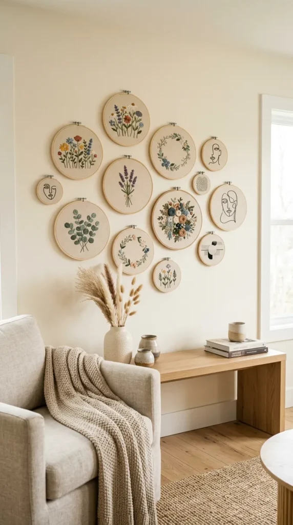 Finishing and Displaying Your Embroidery Hoop Art