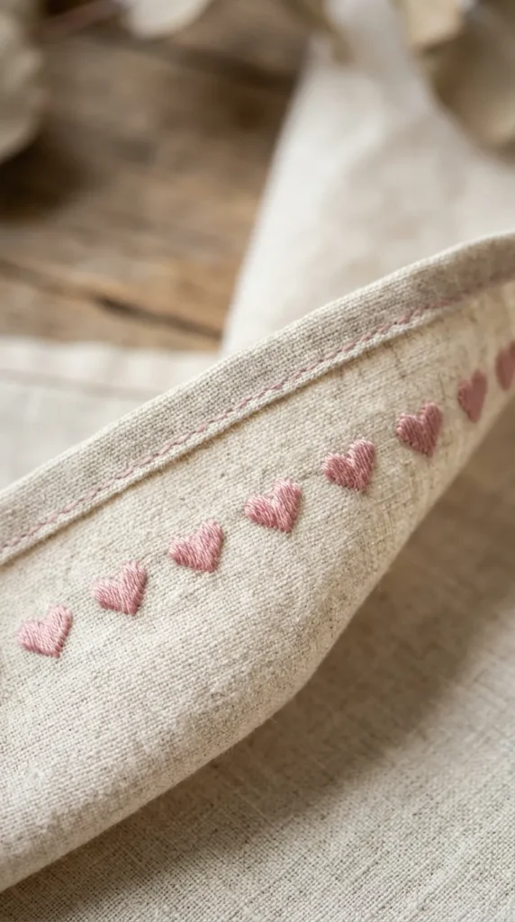 Heart Motif Border