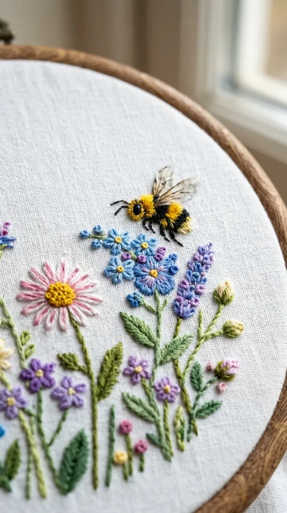 Honeybee Flower Patch