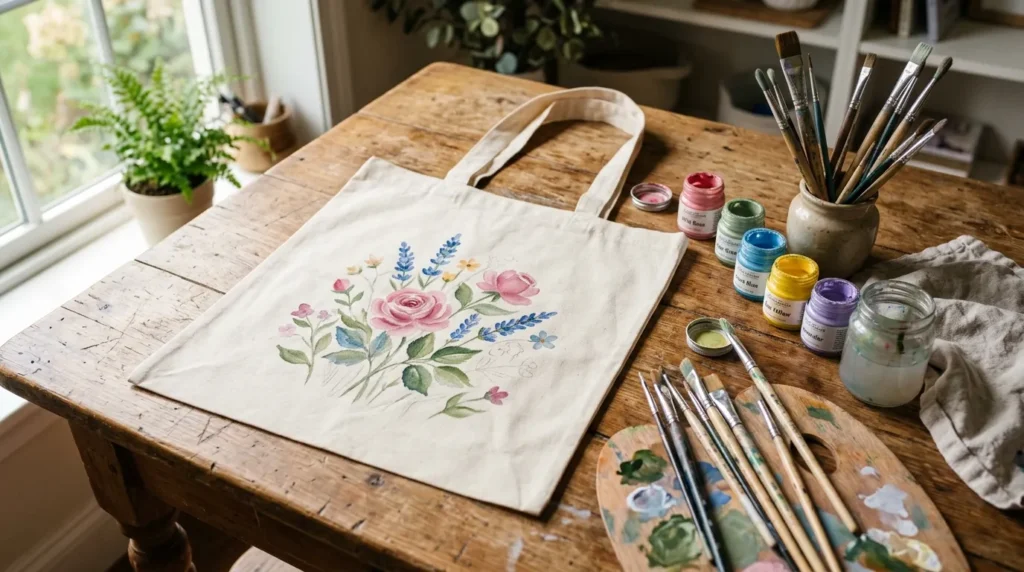 How to Customize a Tote Bag with Paint for a One-of-a-Kind Everyday Accessory
