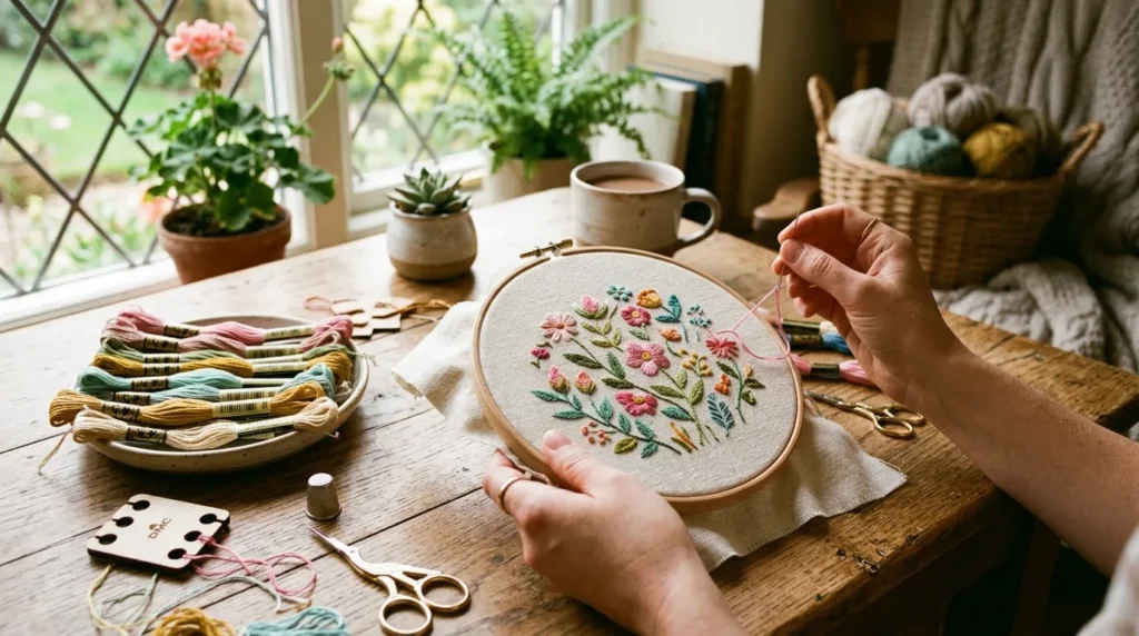 How to Do Hand Embroidery for Beginners with Easy Stitches and Simple Steps