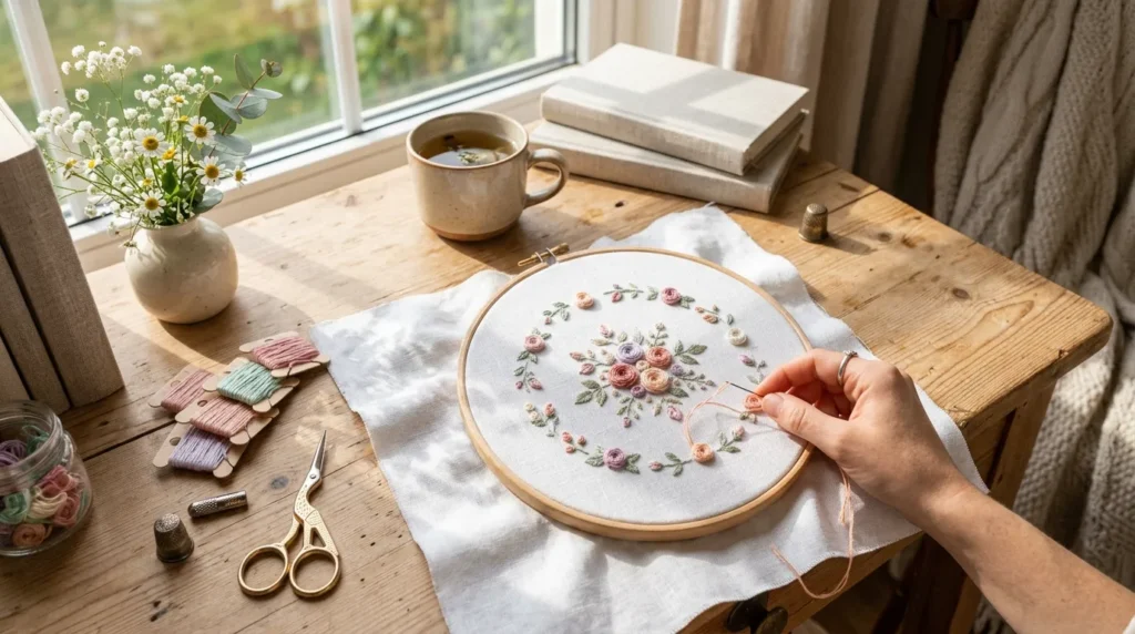 How to Embroider Flowers by Hand for Soft and Beautiful Floral Designs