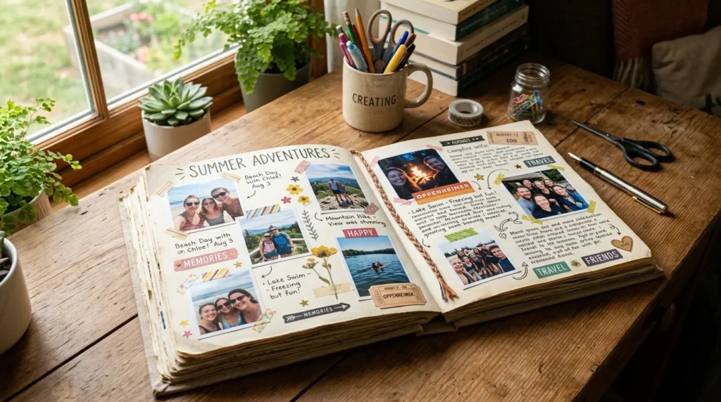 How to Make a DIY Scrapbook for Him That Captures Your Best Memories