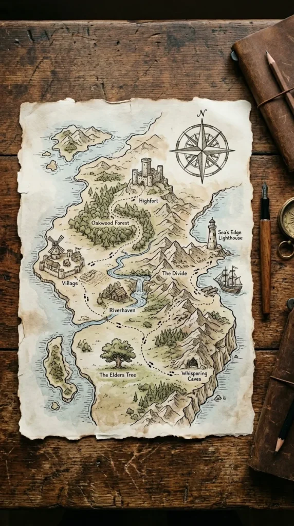 Love Map Drawing