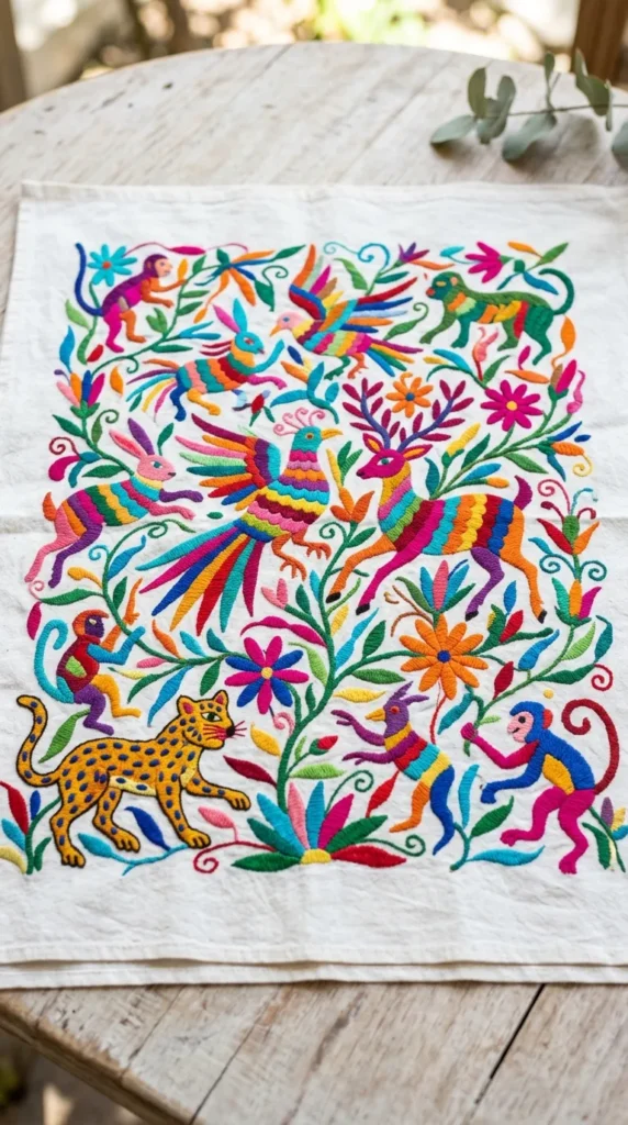  Mexican Otomi Embroidery