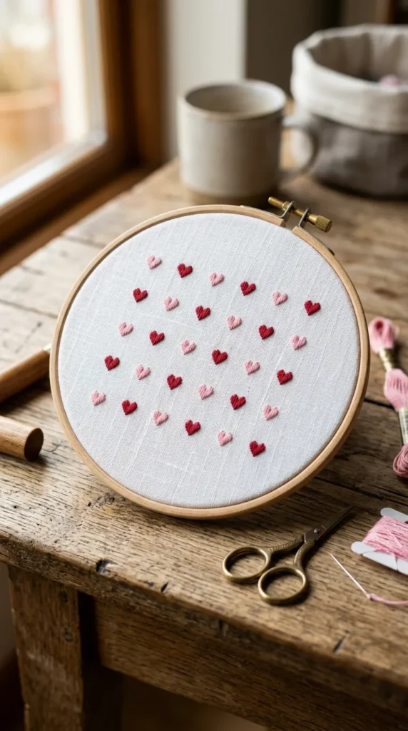 Mini Heart Pattern Grid