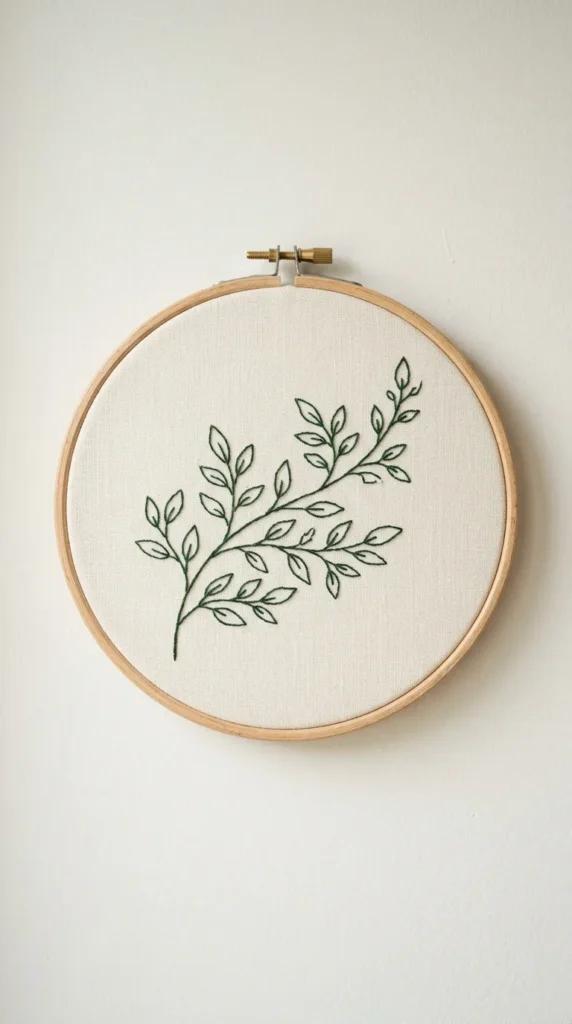  Minimal Line Leaf Design