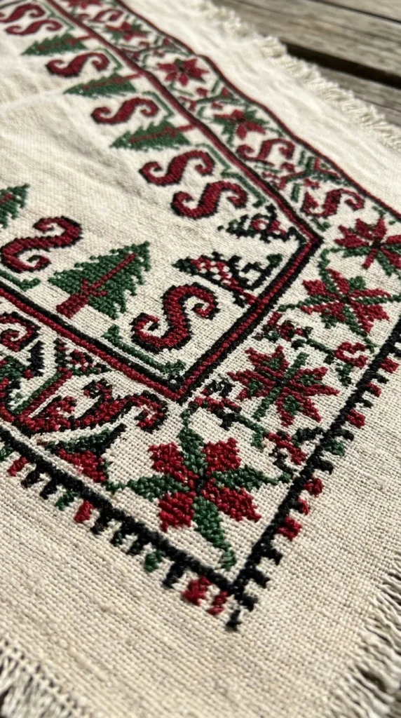 Palestinian Tatreez Stitch Art
