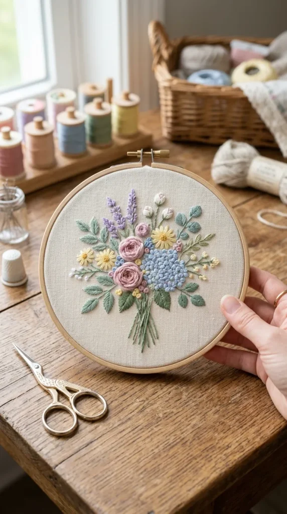 Pastel Bouquet Design