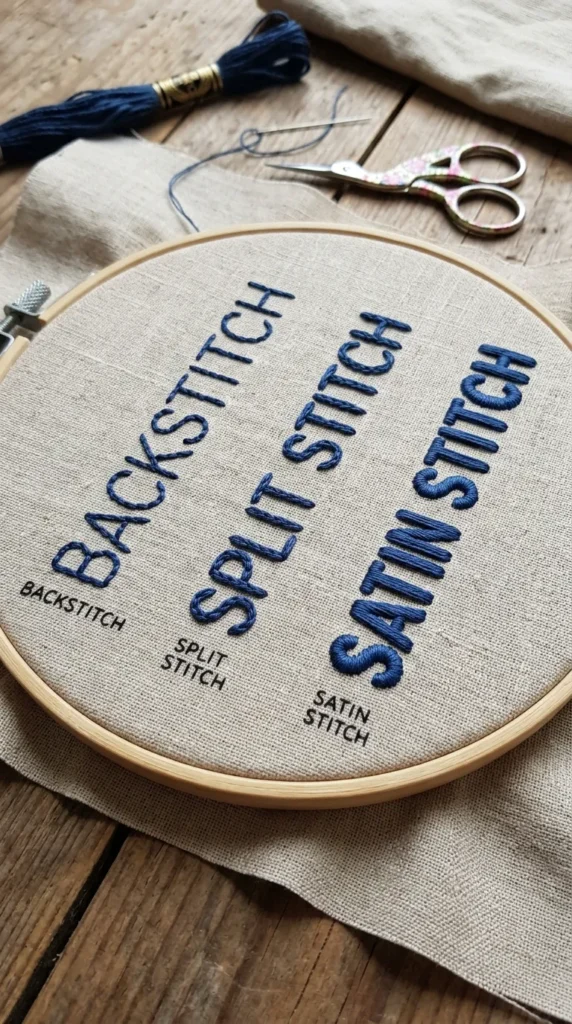  Pick the Right Stitch for Lettering