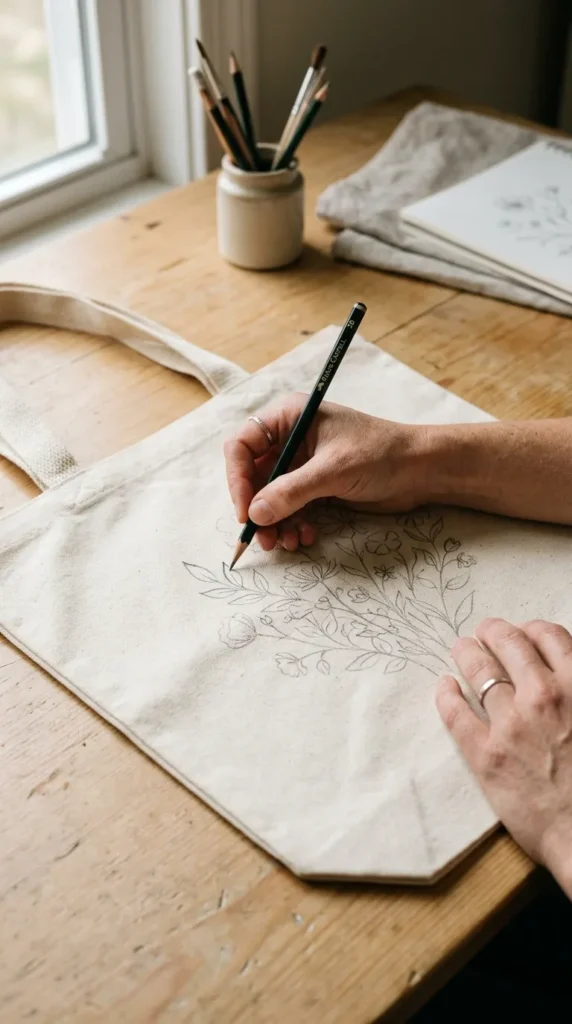 Preparing Your Tote Bag for Painting