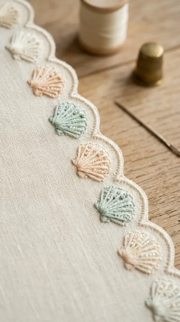 Scallop Shell Border