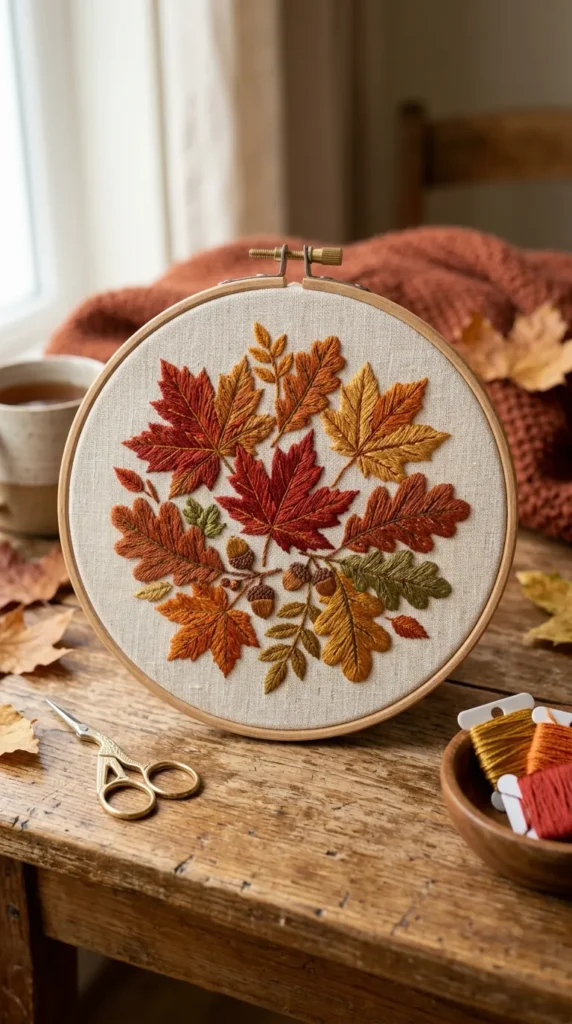Seasonal Leaf Hoop