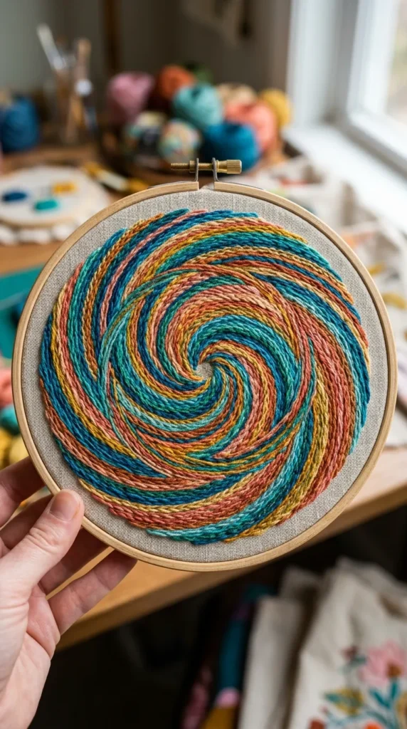 Spiral Thread Hoop