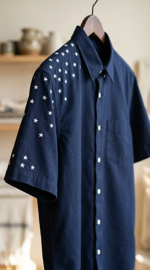  Star Cluster Embroidery Pattern