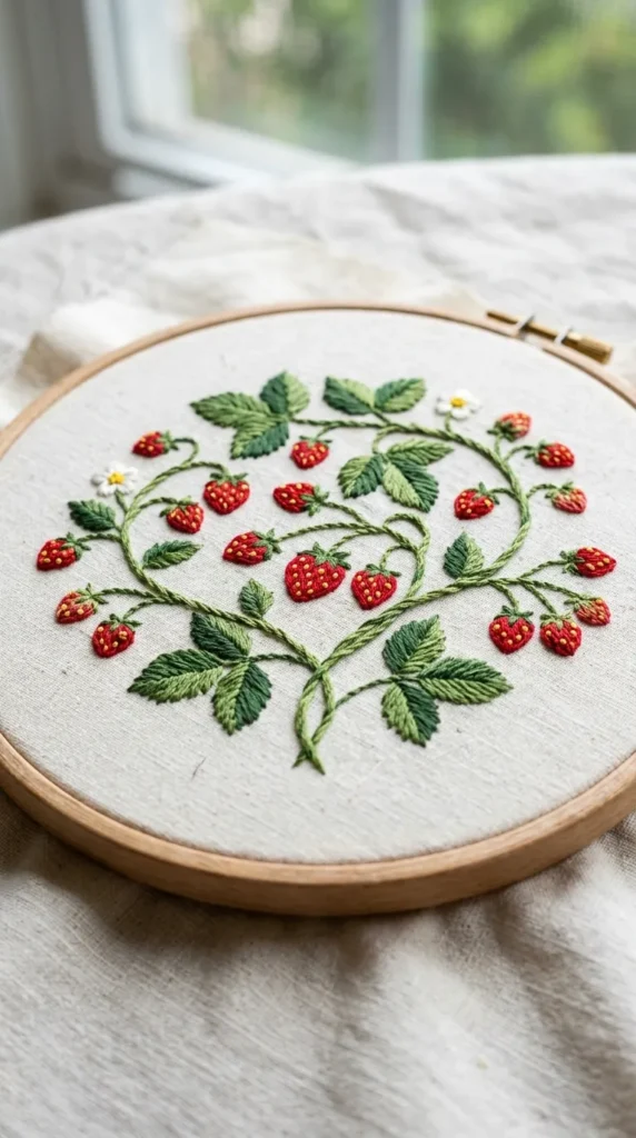 Strawberry Vine Pattern
