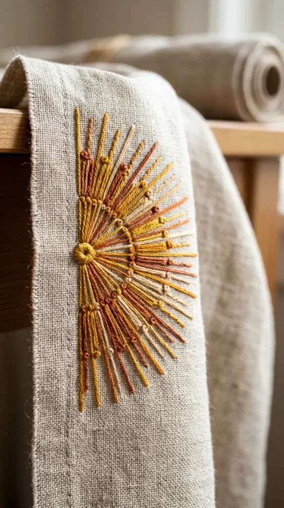 Sunburst Border Design
