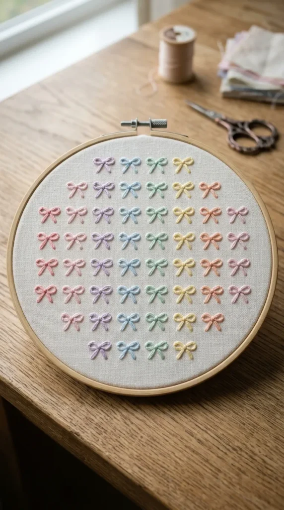  Tiny Bow Pattern Design