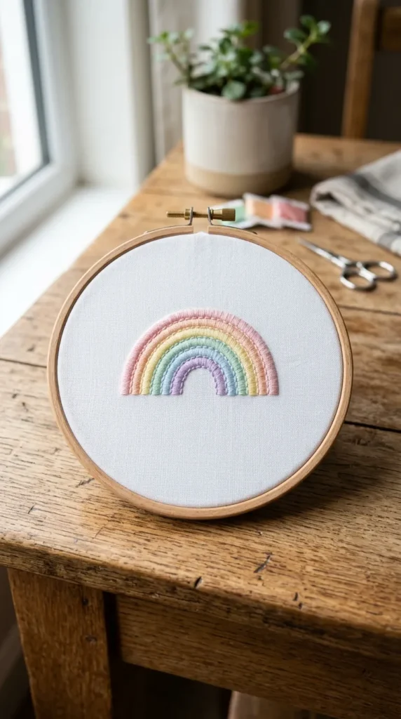 Tiny Rainbow Arc Design