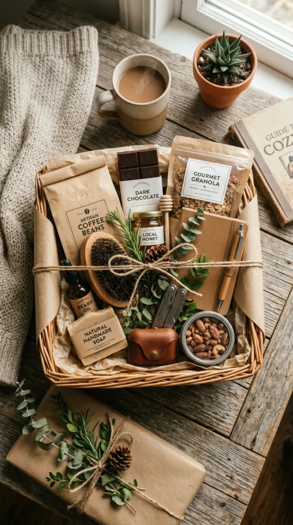 how to make a diy gift basket for him