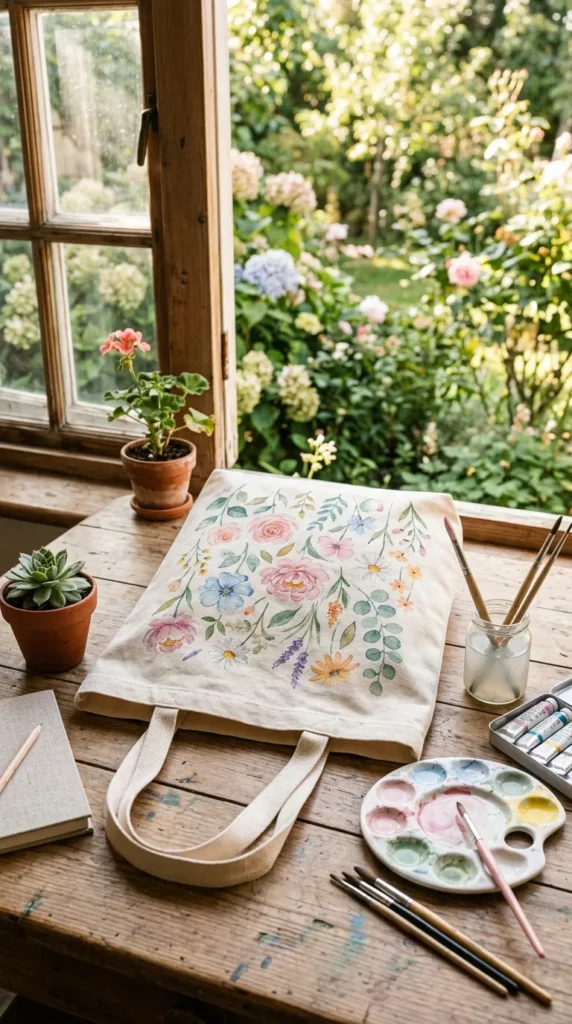 how to make aesthetic tote bag designs