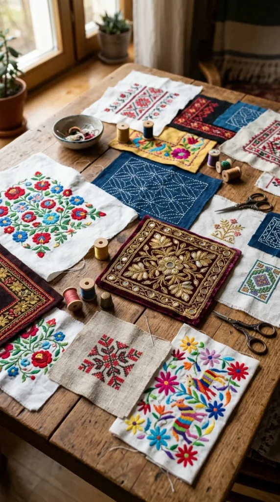 traditional hand embroidery designs