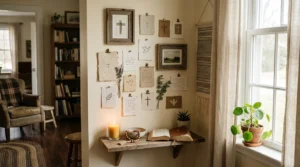 22 Creative prayer wall ideas For a Peaceful Faith Corner