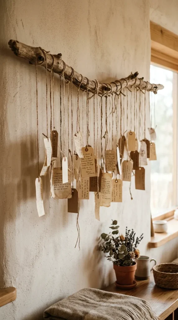 Branch and String Nature Board