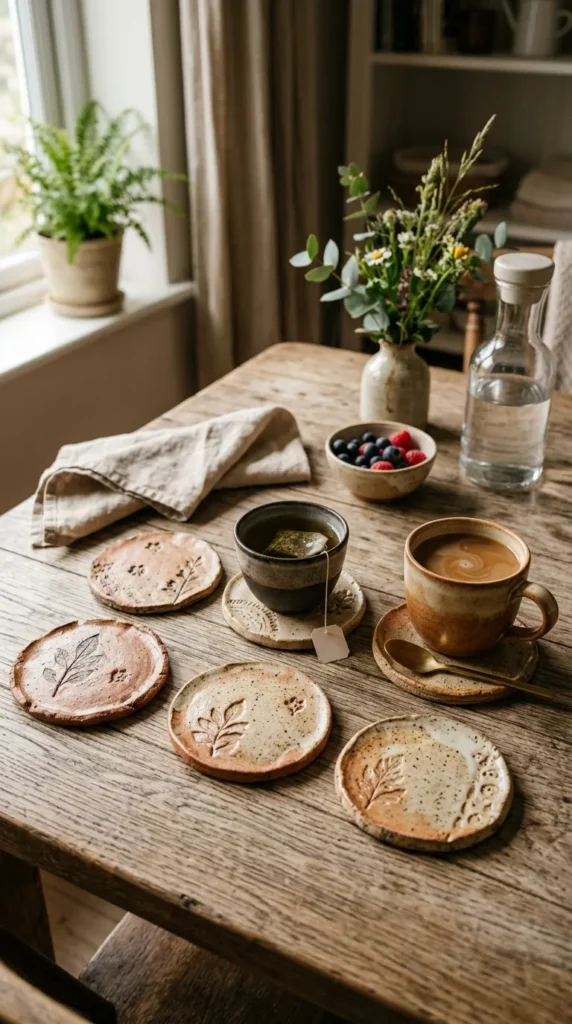 Clay Coasters