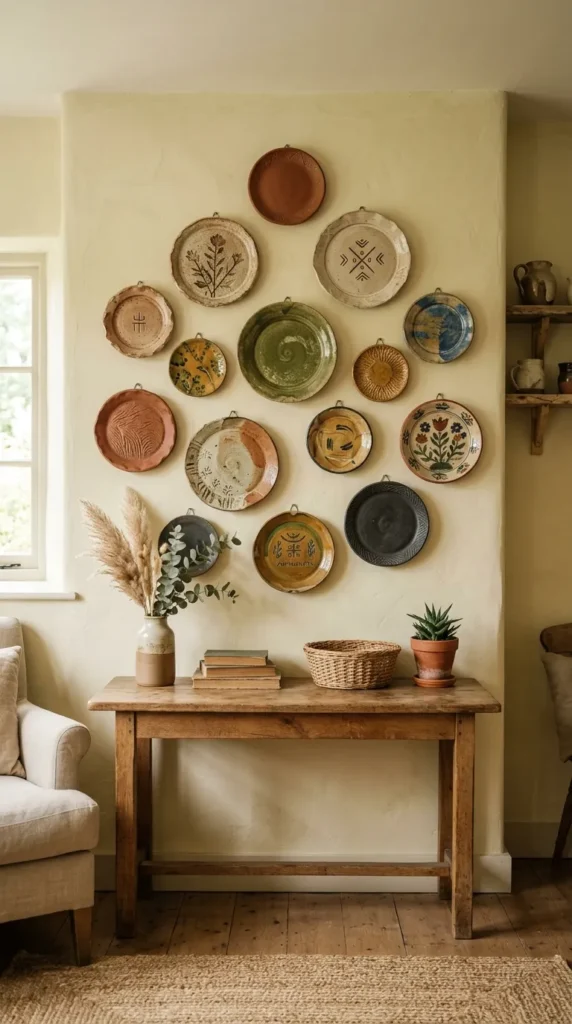 Clay Decorative Plates