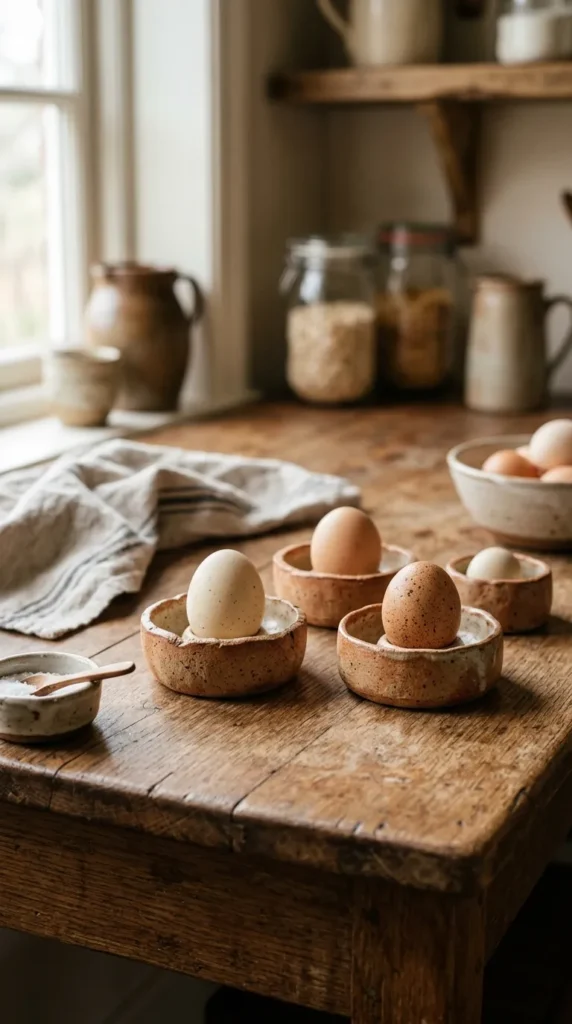 Clay Egg Holders