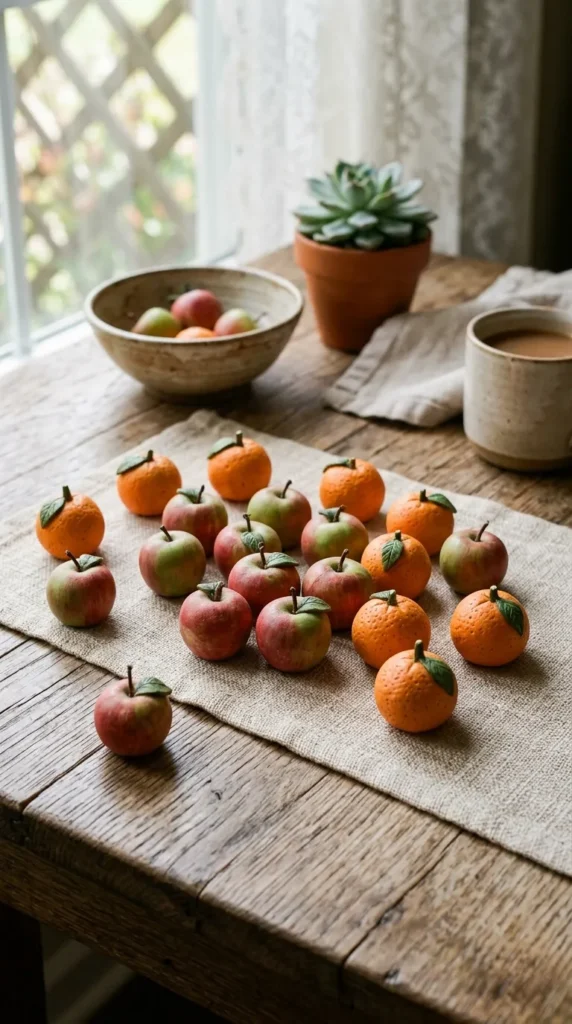 Clay Fruit Shapes