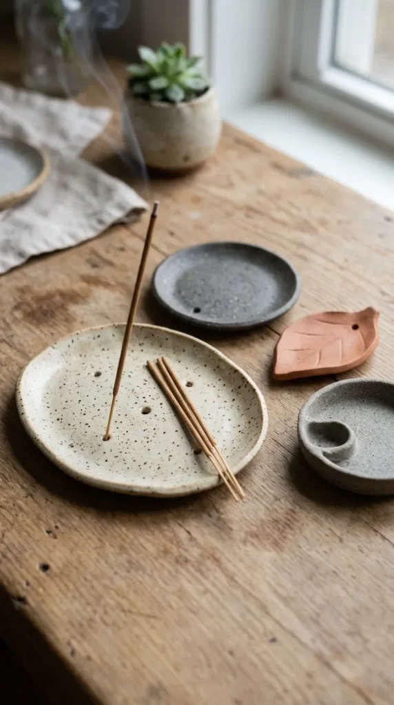 Clay Incense Holders